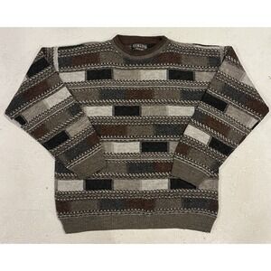 Men's Crewneck Sweater - Multicolor